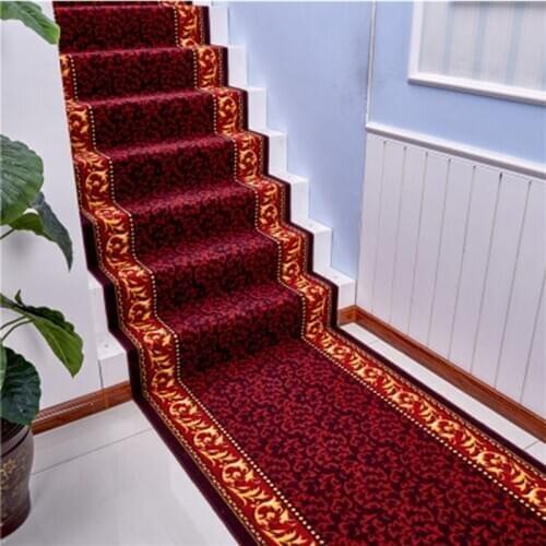 Nordic Red Carpet Bedroom Living Room Floor Mat Stairs Carpet Corridor Carpet Home Carpet Hotel Decoration Carpet