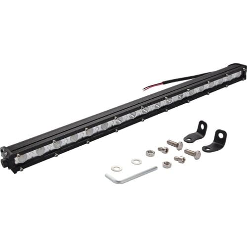 Slim 20''26''Led Light Bar 12V 24V Auto Off Road Truck Boat Tractor Trailer Work Lamp UAZ 4WD ATV Car Barra Driving Fog Lights