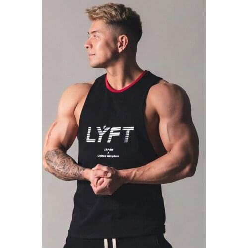 2021 Workout Gym Mens Tank Top Muscle Slim Fitness Sleeveless Shirt Sportswear Men Tank Bodybuilding Singlets Cotton Vest