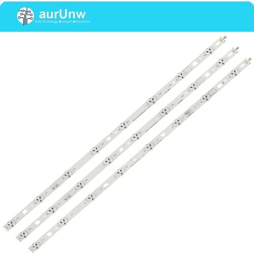 10set=30pcs LED Backlight for Sony 32"TV for SAMSUNG_2014_SONY_DIRECT_FIJL_32V_A3228_8LEDs_REV1.2 LM41-00091K LM41-00091J 612mm