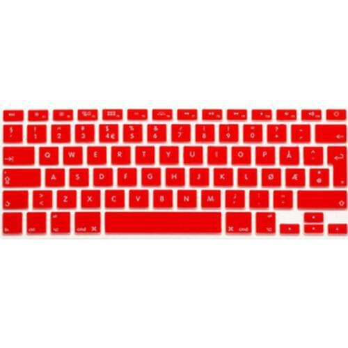 10pcs)Norwegian UK/EU Silicone Keyboard Cover Skin protector film for apple MacBook Pro air Retina 13 15 17 EU layout