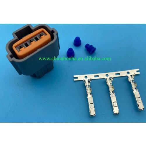 3 Pin 2.2mm Automotive Connector Auto Plug For EVO X Coil Connector DJ70393-2.2-21