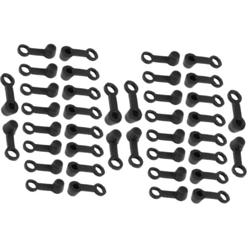 40X Brake Bleeder Screw Caps Grease Zerk for Frosting Cap Dust Cover Black