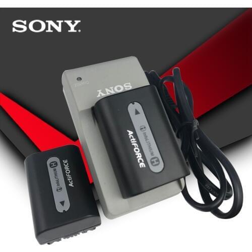 2pc/lot Sony Original NP-FH50 NP FH50 Camera rechargeable Battery HX100 A230 A290 A390 HX1 HX100V HX200 HX200V A380
