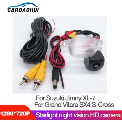 Car wireless reversing rear view camer for Suzuki Jimny XL-7 for Grand Vitara SX4 S-Cross full hd CCD Night Vision+high quality