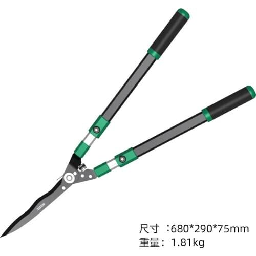 Large Flower Fence Green Pruning Scissors