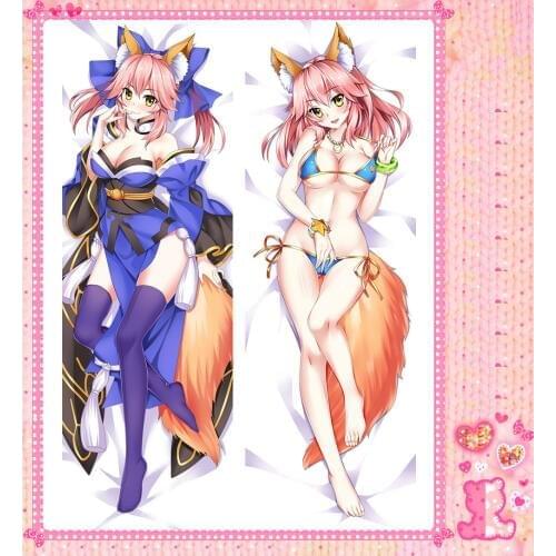 Japanese Anime Cartoon Fate Grand Order 2Way Double sided hugging Pillow Case Pillow Cover Pilllowcase