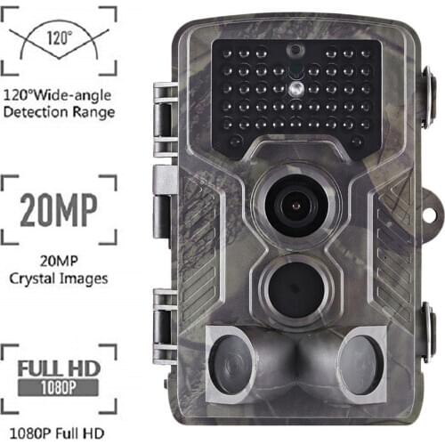 HC800A 20MP Outdoor Wild Hunting Trail Scouting Night Vision Waterproof Camera Outdoor Sports Accessories