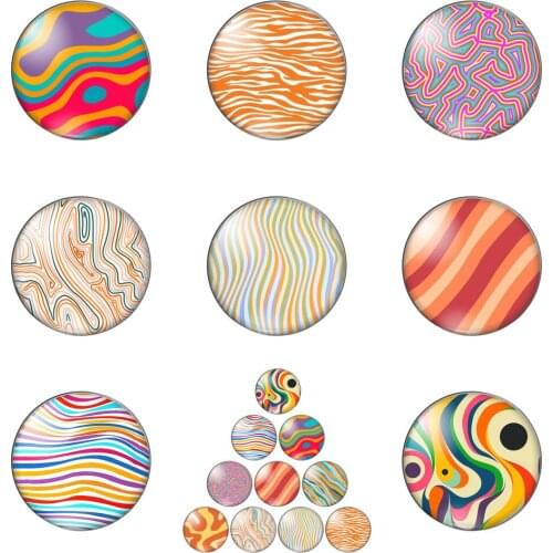Beautiful Color Map Different Shapes Round Photo Glass Cabochon Demo Flat Back Making Findings Handmade DIY Accessories
