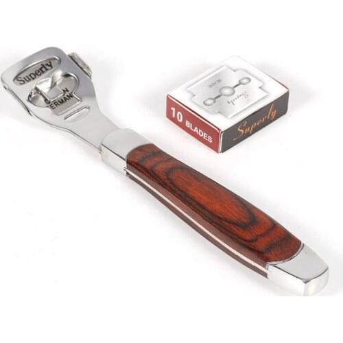 Hand Foot File Set Corn Remover+ Blade Dead Skin Rub Foot Clean Scruber Foot Corn Callus Removal Foot Scraper Pedicure Tools