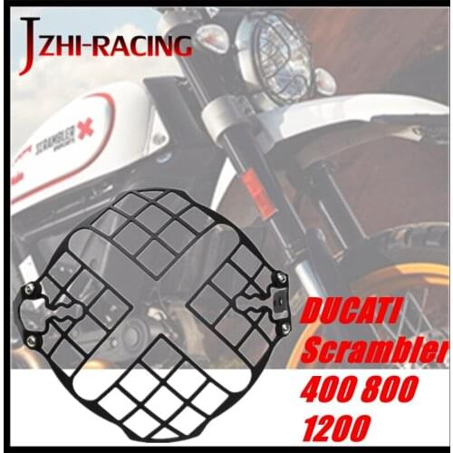 New FOR DUCATI Scrambler 400 800 1200 Motorcycle Accessories Headlight Guard Cover