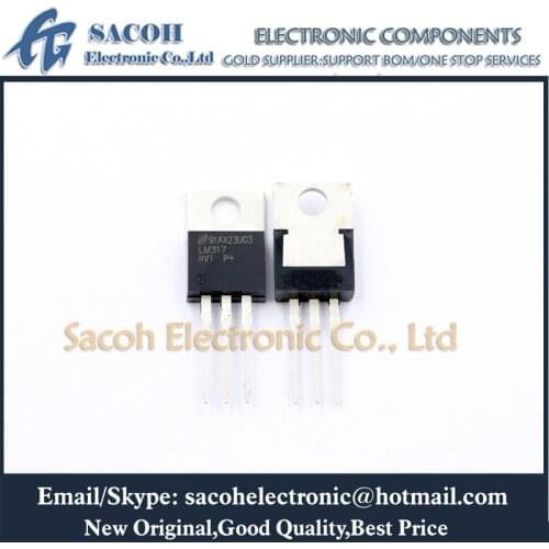 New Original 10PCS/Lot LM317HVT LM317HVT/NOPB LM317HVH LM317 or LM217HVT LM117HVT TO-220 Three-Terminal Adjustable Regulator