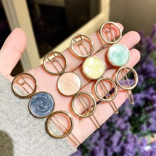 Simple Style Temperament Hair Clip Korean Headdress Clip Hair Accessories