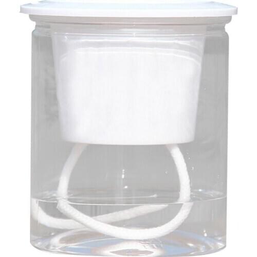 Clear Resin FlowerPot Tray Automatic Water Absorption Self Watering Hydroponic Flower Pot Planter