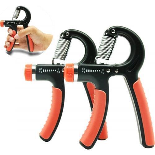 Adjustable Resistance 11-132 Lbs Hand Grip Strengthener 5-60kg Forearm Hand Wrist Exercises Heavy Gripper Strength Trainer