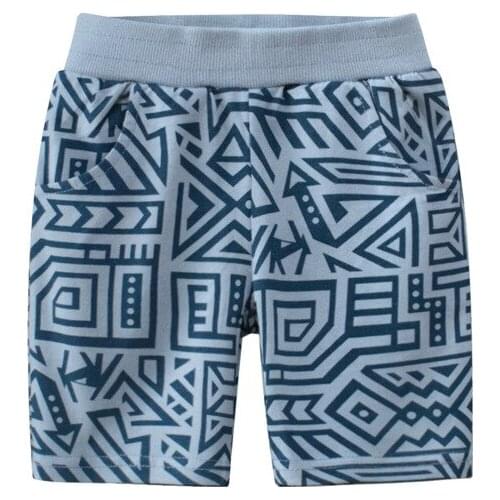 Baby Boys Shorts Casual Solid Colors Elastic Waist Boy Pants Summer Calf Length Kids Trousers Soft Pants Children Clothes