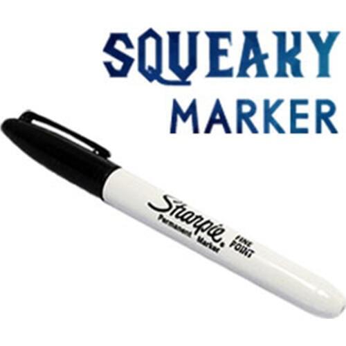 Squeaky Marker by Global Magic Tricks Gimmick Fun Close Magic Props,Joke,Magic Pen find Signed Cards Interactive Magia Toys