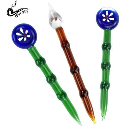 Glass Dab Rig Pretty Dabber Tool Smoking Accessories Oil and Wax Dab Tool Liquid Extraction tool
