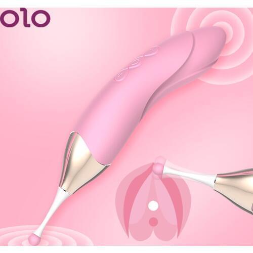 OLO Clitoris Stimulator G-Spot Vibrator Orgasm Pussy Nipple Massager High Frequency Adult Sex Toys for Women Female Masturbator