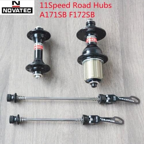 Novatec A171SB/F172SB Road Bike Hubs 20/24 Holes 8/9/10/11/12Speed v-brake Bicycle Hub