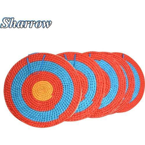 Grass Archery Target Recurve Compound Bow Darts Crossbow Shooting Practice 55cm Single Layer Outdoor Sports Hunting Accessories