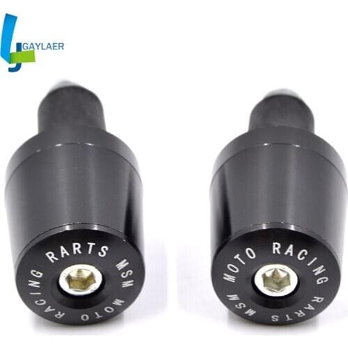 7/8'' 22MM CNC Universal Motorcycle Handlebar Grip Ends Motocross Weights Anti Vibration Slider Plug For Yamaha Honda