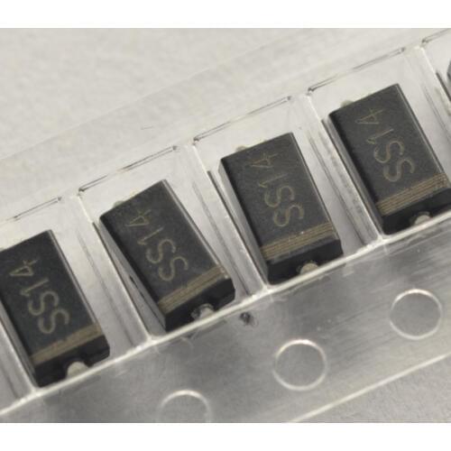 XIASONGXIN LIGHT 1000PCS Schottky Diode 1A 40V 1N5819 SS14 SMD SMT