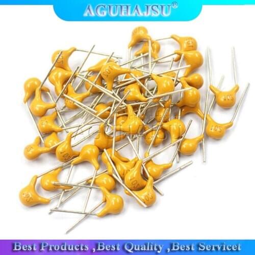 100Pcs 50V monolithic ceramic capacitor 10PF ~ 10UF 22PF 47NF 220NF 1NF 4.7UF 1UF 100NF 330NF 0.1UF 102 104 105 106 103 473 334