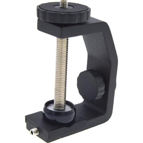 C Type Clamp Mount Multi-function Clip Holder Bracket Accessory for Camera Flash Light Stand Outdoor Photography