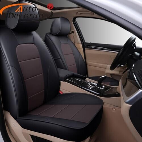 AutoDecorun Genuine Leather Seat Covers for Mercedes-Benz A180 A200 A160 A220 A250 A260 Seat Cover for Cars Cushion Accessories
