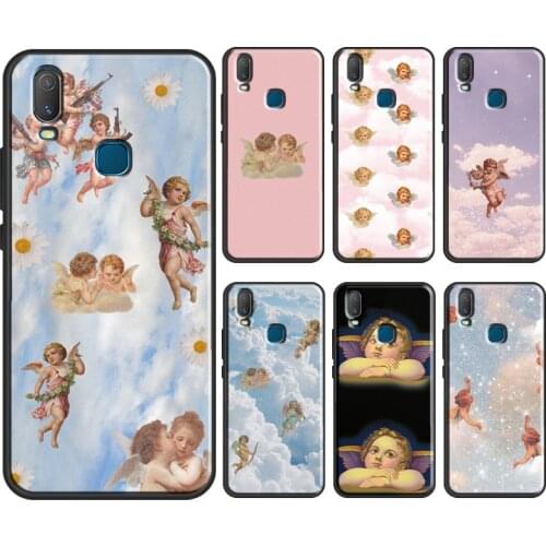 New Cute baby Cupid angel love Case For Vivo V17 Neo V20 SE Y1S Y12 Y17 Y30 Y50 Y70 S1 Y91C Y20 S Y11 2019 Back Cover