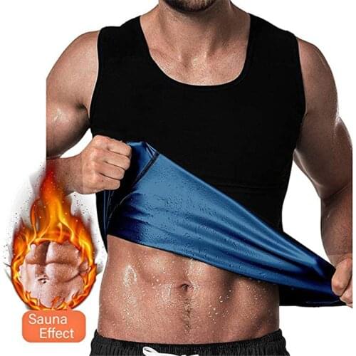 Sauna Waist Trainer Sweating Shapewear Men/Women Shaping Vest Slimming Underwear Weight Loss Abdomen Fat Burn Body Shaper