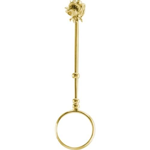 New Original Rose Ring Cigarette Holder Fashion Personality Cigarette Clip Ring Male And Female Thick And Thin Cigarette Holder