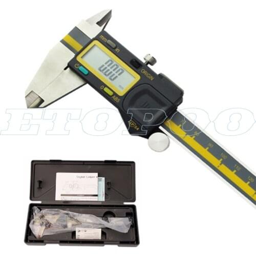 Terma ABS Origin 0.005mm IP54 water proof 150mm 200mm 300mm digital vernier caliper micron caliper thickness micrometer gauge