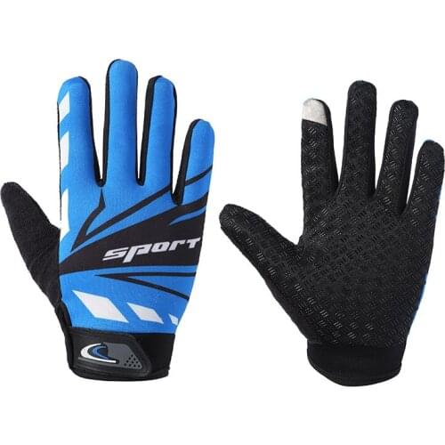 Touch Screen Cycling Gloves Breathable Mountaineering Sports Fitness Gloves Spring And Autumn Nylon Gloves Outdoor Gloves