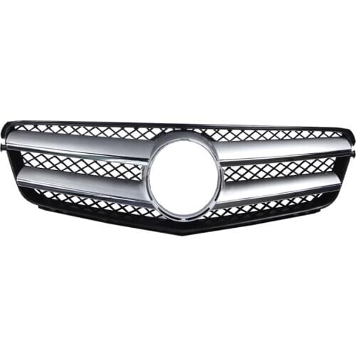 Front Racing Grill Car Bumper Cover Grille Fit For Mercedes-Benz W204 C-Class Coupe 2012 2013 2014
