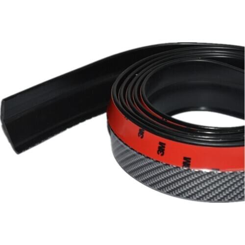 Car Front Bumper Lip Rubber Protector Car Accessorie for Renault Koleos Clio Scenic Megane Duster Sandero Captur Twingo