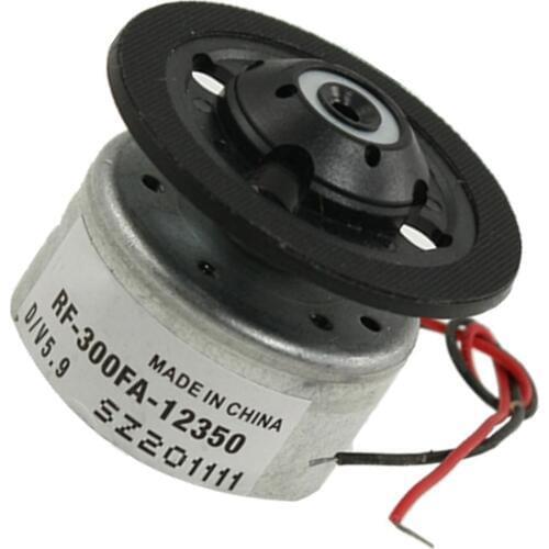 RF-300FA-12350 DC 5.9V Spindle Motor for DVD CD Player Silver+Black