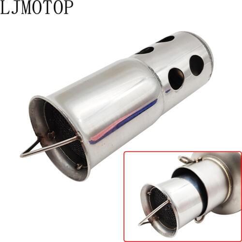 Motorcycle Can DB Killer Silencer Noise Sound Eliminator Exhaust Muffler For yamaha xt 600 mt10 mt 09 tracer suzuki drz/ltz 400