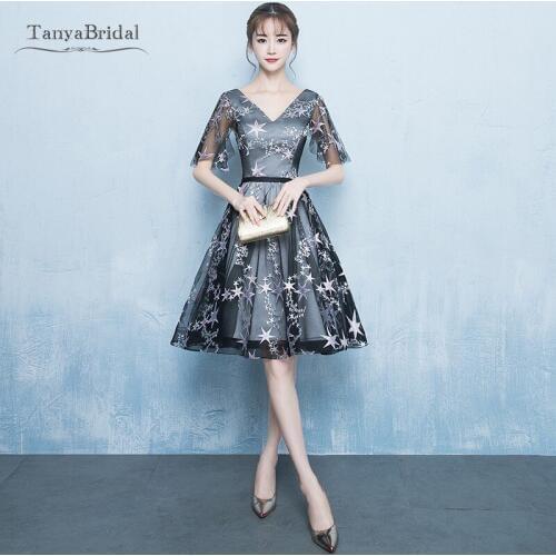 TANYA BRIDAL V-neck Women Dresses