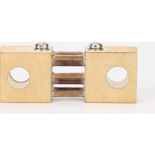 1pcs FL-19B Shunt 500A 75mV Welding Machine Brass Resistor DC Shunts For Current Analogue Panel Meter