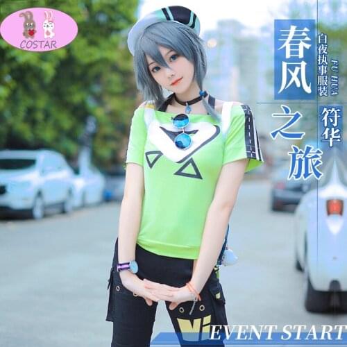 Anime! Honkai Impact 3rd Fu Hua The Spring Tour Uniform Cosplay Costume Halloween Party Suit Dailydress For Women 2021 NEW