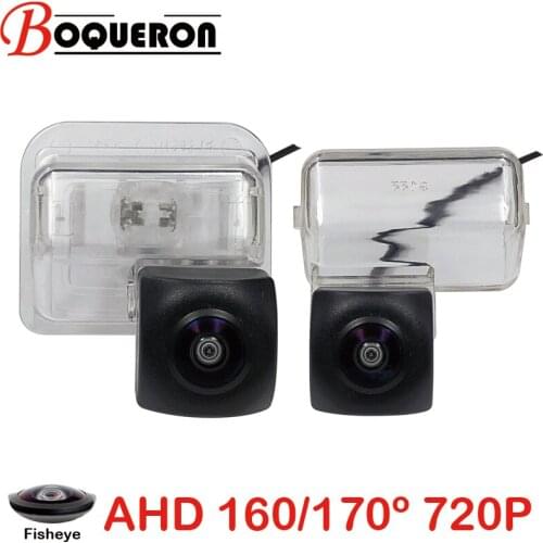 Fisheye 170 HD 720P AHD Car Vehicle Rear View Reverse Camera for Mazda 6 Sedan Hatchback Atenza Sport CX-5 CX-7 CX-9 2002-2016