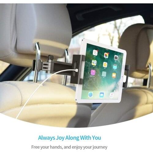 Car Pillow Phone Bracket Seat Headrest Mobile Tablet Support Auto Back Stand for Outdoor Personal Car Parts Decoration