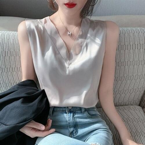 EFKGH Women's Silk T-Shirts