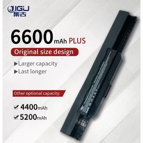 JIGU 6CELLS Laptop Battery A31-K53 A32-K53 A41-K53 A42-K53 For Asus A43 A53 A54 A83 K43 K53 P43 P53 X43 X44 X53 X54 X84 Series