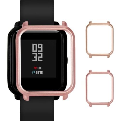 Kinganda New Slim Colorful Frame PC Case Cover Protect Shell For Huami Amazfit Bip Younth Watch 18Mar20 Hot