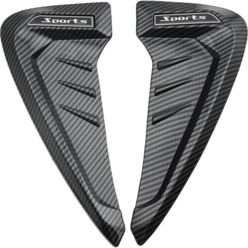 Carbon Fiber Air Vent Hood Intake Fender Cover Trim for BMW