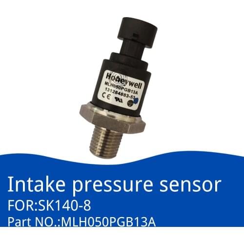 MLH050PGB13A Intake Air Pressure Sensor for KOBELCO SK140-8 SK130-8 High Quality Excavator Accessories Original Part