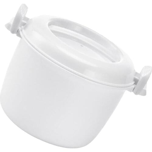 Microwave Rice Cooker Multifunction Insulated Lunch Container Microwave Cooker Cookware For Microwave Oven (Small Size
